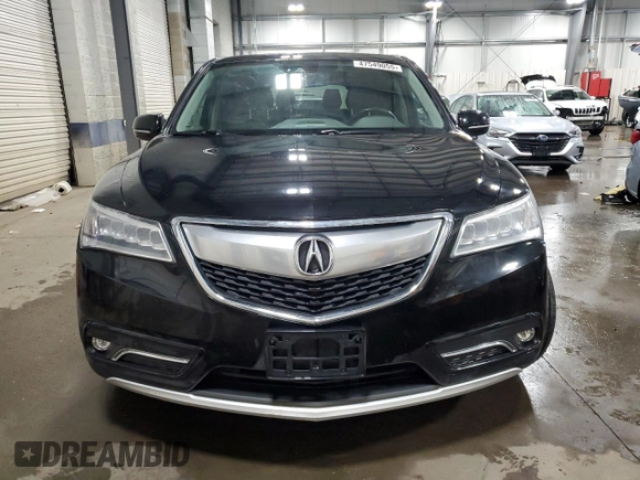 2016 Acura MDX w/Tech/Entertainment with VIN 5FRYD4H64GB037425, listed as a Copart auction lot 47549055 with 100,540 mi miles and Salvage Title. Bid and sale history available at carsss.com. Image 5.