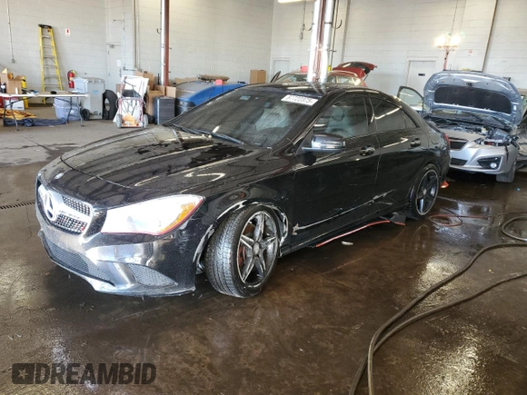 2016 Mercedes-Benz CLA 250 with VIN WDDSJ4GB3GN332652, listed as a Copart auction lot 87722375 with 145,939 mi miles and Salvage Title. Bid and sale history available at DreamBid. Image 1.