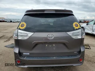 2016 Toyota Sienna SE with VIN 5TDXK3DCXGS732187, listed as a Copart auction lot 60566435 with Not provided miles and Clean title. Bid and sale history available at DreamBid. Image 6.