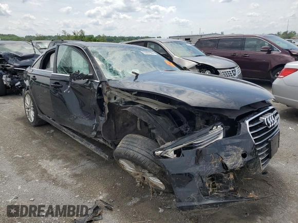 2016 Audi A6 2.0T Premium with VIN WAUCFAFC2GN133954, listed as a Copart auction lot 53397964 with 0 mi miles and Salvage Title. Bid and sale history available at carsss.com. Image 4.