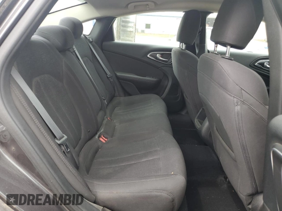 2015 Chrysler 200 Limited with VIN 1C3CCCAB9FN649124, listed as a Copart auction lot 54996145 with 58,679 mi miles and Clean Title. Bid and sale history available at carsss.com. Image 10.