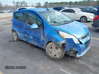 2015 Chevrolet Spark LS with VIN KL8CB6S98FC714433, listed as a IAAI auction lot 41640429 with 68,426 mi miles and . Bid and sale history available at DreamBid. Image 1.