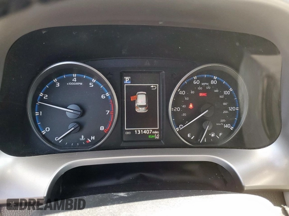 2018 Toyota RAV4 XLE with VIN JTMRFREV4JD234778, listed as a Copart auction lot 52715065 with 131,407 mi miles and Salvage Title. Bid and sale history available at carsss.com. Image 9.