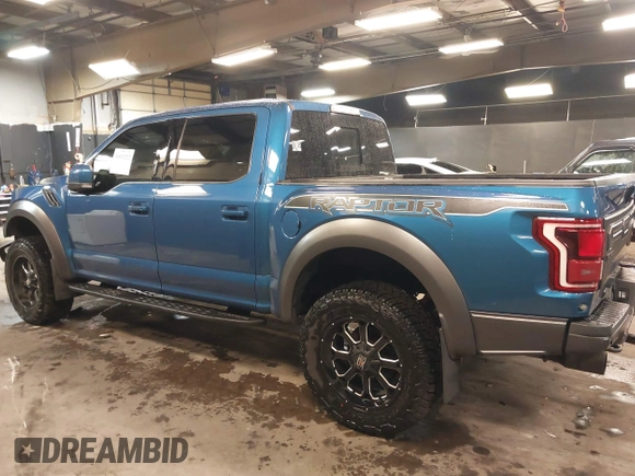 2019 Ford F-150 Raptor with VIN 1FTFW1RG9KFA40236, listed as a IAAI auction lot 41833222 with 109,231 mi miles. Bid and sale history available at carsss.com. Image 15.
