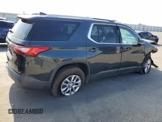 2018 Chevrolet Traverse LT Cloth with VIN 1GNERGKW1JJ218862, listed as a Copart auction lot 61662825 with 152,342 mi miles and Salvage title. Bid and sale history available at DreamBid. Image 3.