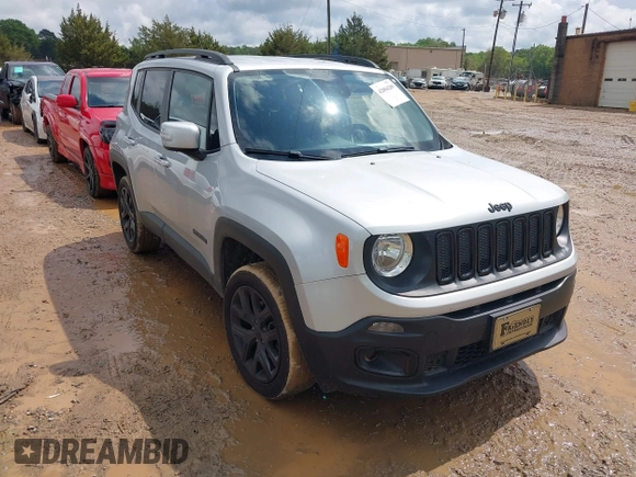 2017 Jeep Renegade Latitude z VIN ZACCJBBB2HPF61293, wystawiony jako IAAI lot #42004209 z przebiegiem 101 214 mil mil oraz . Historia ofert i sprzedaży dostępna na DreamBid. Obrazek 1.