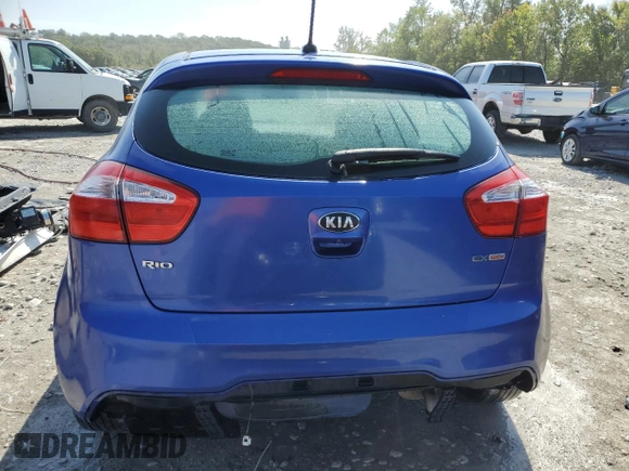 2014 Kia Rio EX with VIN KNADN5A36E6352381, listed as a Copart auction lot 73248004 with 89,838 mi miles and Salvage Title. Bid and sale history available at carsss.com. Image 6.