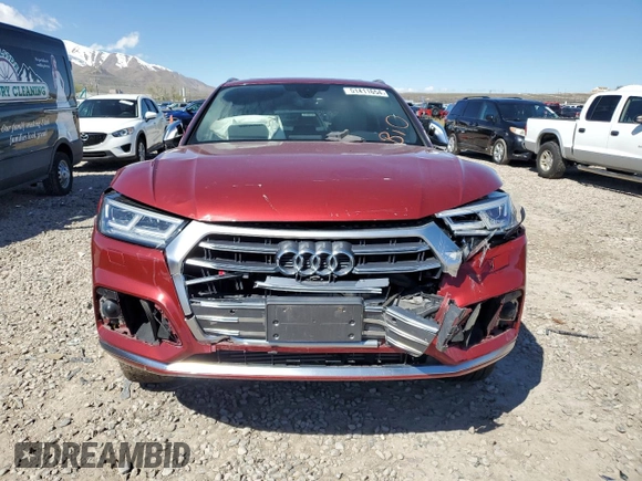 2018 Audi SQ5 with VIN WA1C4BFY1J2207491, listed as a Copart auction lot 51411654 with Not Provided miles and . Bid and sale history available at DreamBid. Image 5.