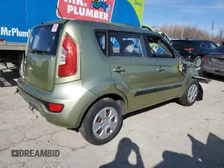 2012 Kia Soul with VIN KNDJT2A54C7353676, listed as a Copart auction lot 46438035 with 0 mi miles and Salvage Title. Bid and sale history available at carsss.com. Image 3.