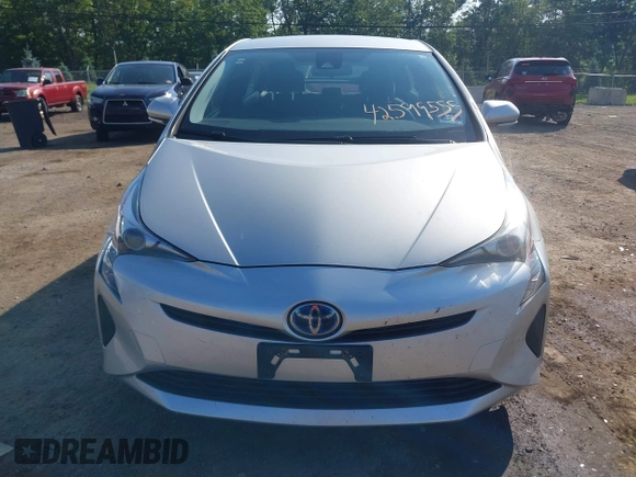 2017 Toyota Prius Two with VIN JTDKBRFU9H3546985, listed as a IAAI auction lot 42599555 with 253,650 mi miles and . Bid and sale history available at DreamBid. Image 6.