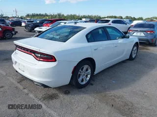 2019 Dodge Charger SXT with VIN 2C3CDXBG2KH730063, listed as a IAAI auction lot 41641913 with 47,744 mi miles. Bid and sale history available at carsss.com. Image 4.