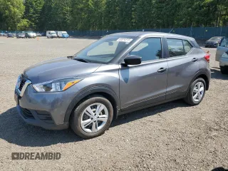 2020 Nissan Kicks S z VIN 3N1CP5BV1LL510141, wystawiony jako Copart lot #60874515 z przebiegiem 85 234 mil mil oraz Szkoda całkowita • Salvage title. Historia ofert i sprzedaży dostępna na DreamBid. Obrazek 1.