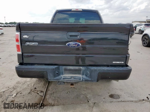 2014 Ford F-150 XL with VIN 1FTFX1CF0EFC92250, listed as a Copart auction lot 58959555 with 157,279 mi miles and Salvage title. Bid and sale history available at DreamBid. Image 6.