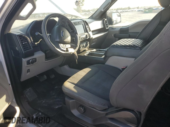 2018 Ford F-150 XL with VIN 1FTEX1EPXJKD49590, listed as a Copart auction lot 53158175 with 243,079 mi miles and Salvage Title. Bid and sale history available at carsss.com. Image 7.
