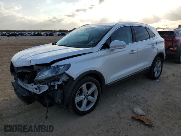 2018 Lincoln MKC Premiere with VIN 5LMCJ1C98JUL22351, listed as a Copart auction lot 85002224 with 52,402 mi miles and Salvage Title. Bid and sale history available at DreamBid. Image 1.