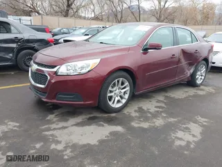 2015 Chevrolet Malibu LT with VIN 1G11C5SL4FF292802, listed as a IAAI auction lot 41491103 with 75,553 mi miles. Bid and sale history available at carsss.com. Image 2.