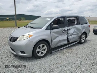 2016 Toyota Sienna L with VIN 5TDZK3DC2GS762793, listed as a Copart auction lot 54196145 with 204,330 mi miles and Salvage title. Bid and sale history available at DreamBid. Image 1.