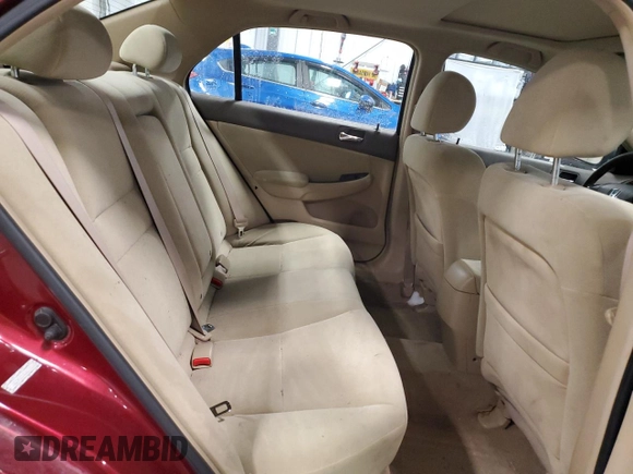2006 Honda Accord LX SE with VIN 1HGCM55376A811560, listed as a Copart auction lot 44641895 with 206,946 mi miles and Clean title. Bid and sale history available at DreamBid. Image 10.