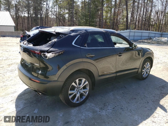 2023 Mazda CX-30 S Premium with VIN 3MVDMBDM0PM536225, listed as a Copart auction lot 48455505 with 29,617 mi miles and Salvage Title. Bid and sale history available at DreamBid. Image 3.