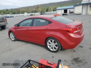 2013 Hyundai Elantra GLS PZEV with VIN KMHDH4AE1DU947697, listed as a Copart auction lot 54414075 with 125,236 mi miles and Clean Title. Bid and sale history available at carsss.com. Image 2.