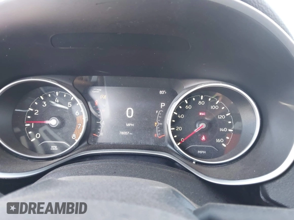 2017 Jeep Compass Latitude with VIN 3C4NJDBBXHT656407, listed as a IAAI auction lot 42562826 with 78,057 mi miles and . Bid and sale history available at DreamBid. Image 7.