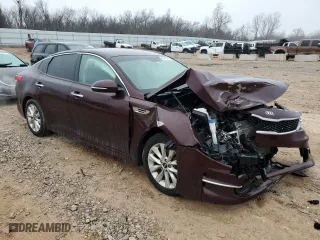 2018 Kia Optima S with VIN 5XXGT4L33JG268947, listed as a Copart auction lot 43708745 with 130,459 mi miles and Salvage Title. Bid and sale history available at carsss.com. Image 4.