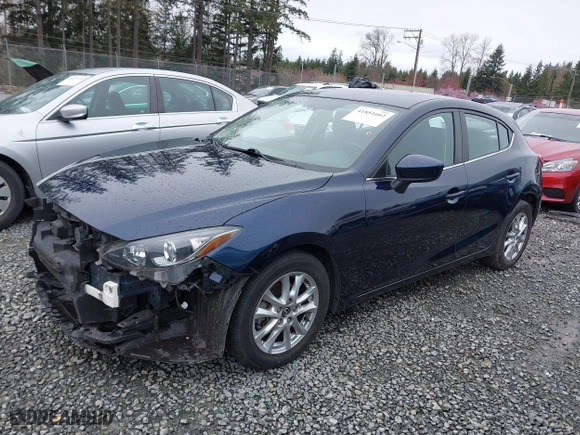 2016 Mazda Mazda3 i Grand Touring with VIN JM1BM1N73G1337274, listed as a IAAI auction lot 41851662 with 44,160 mi miles. Bid and sale history available at carsss.com. Image 15.