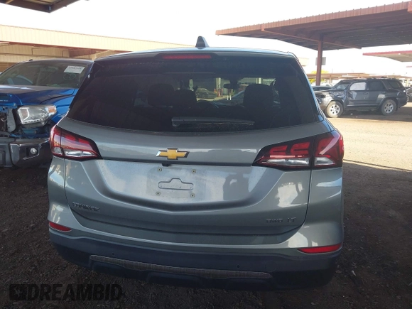 2023 Chevrolet Equinox LT with VIN 3GNAXTEG9PL155397, listed as a IAAI auction lot 42086119 with 27,048 mi miles and . Bid and sale history available at DreamBid. Image 16.
