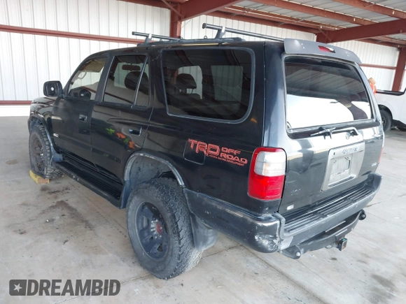 1996 Toyota 4Runner SR5 with VIN JT3HN86R7T0008954, listed as a IAAI auction lot 41841718 with 239,359 mi miles and . Bid and sale history available at DreamBid. Image 3.