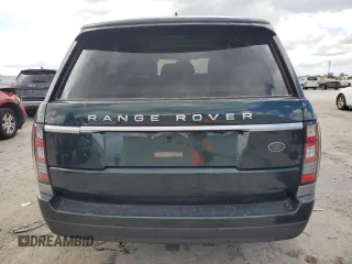 2017 Land Rover Range Rover with VIN SALGR2FK4HA367362, listed as a Copart auction lot 63200615 with 54,686 mi miles and Salvage title. Bid and sale history available at DreamBid. Image 6.