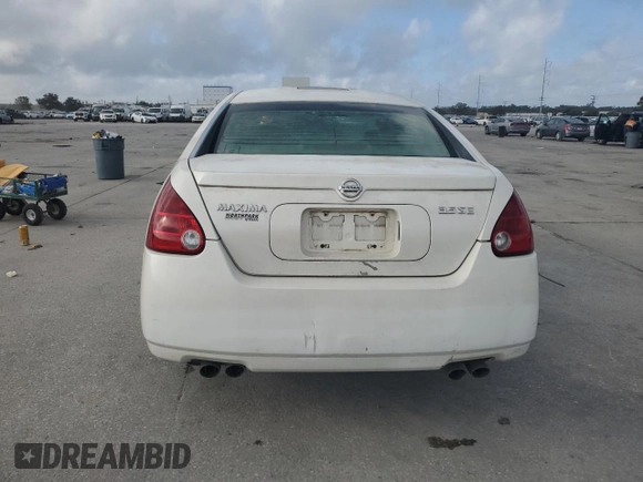 2004 Nissan Maxima SE with VIN 1N4BA41E44C896630, listed as a Copart auction lot 79459924 with 193,287 mi miles and Clean Title. Bid and sale history available at carsss.com. Image 6.