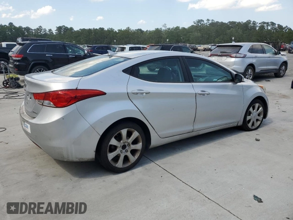 2012 Hyundai Elantra GLS z VIN KMHDH4AE3CU258954, wystawiony jako Copart lot #57435455 z przebiegiem 177 657 mil mil oraz Szkoda całkowita • Salvage title. Historia ofert i sprzedaży dostępna na DreamBid. Obrazek 3.