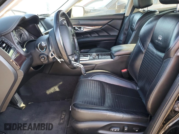 2011 Infiniti M with VIN JN1BY1AP3BM321578, listed as a Copart auction lot 66103954 with Not Provided miles and Salvage Title. Bid and sale history available at DreamBid. Image 7.