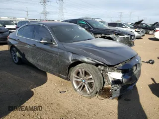 2015 BMW 3 Series 328i with VIN WBA3A5C54FP604355, listed as a Copart auction lot 41499835 with 153,295 mi miles and Salvage Title. Bid and sale history available at carsss.com. Image 4.