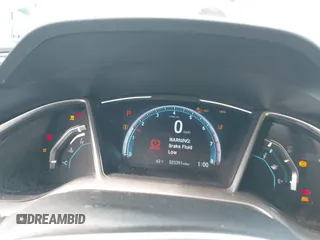 2019 Honda Civic Sedan EX with VIN 19XFC1F38KE210039, listed as a IAAI auction lot 41870809 with 23,391 mi miles. Bid and sale history available at carsss.com. Image 7.