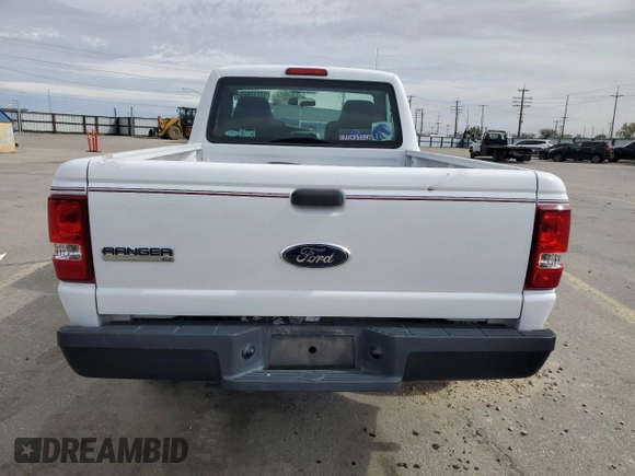 2006 Ford Ranger XL with VIN 1FTYR10D66PA82107, listed as a Copart auction lot 53112665 with 64,287 mi miles and Salvage title. Bid and sale history available at DreamBid. Image 6.