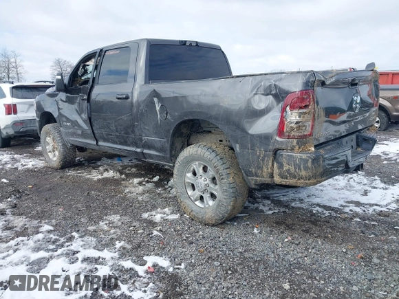 2023 Ram 2500 Big Horn with VIN 3C6UR5DL5PG519292, listed as a IAAI auction lot 41595128 with 15,500 mi miles and . Bid and sale history available at DreamBid. Image 3.