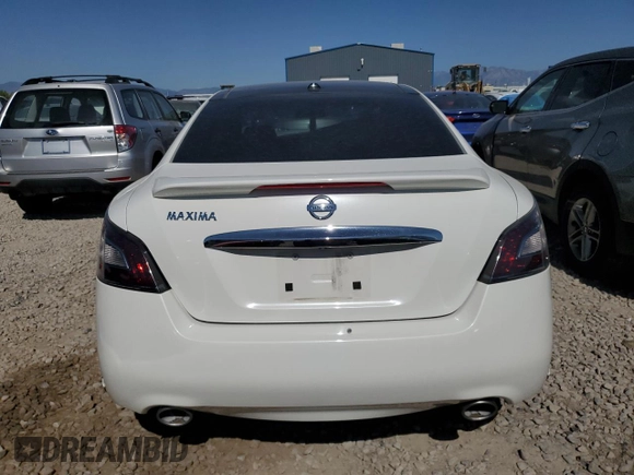 2012 Nissan Maxima SV with VIN 1N4AA5AP9CC847179, listed as a Copart auction lot 61097075 with 98,996 mi miles and Salvage title. Bid and sale history available at DreamBid. Image 6.