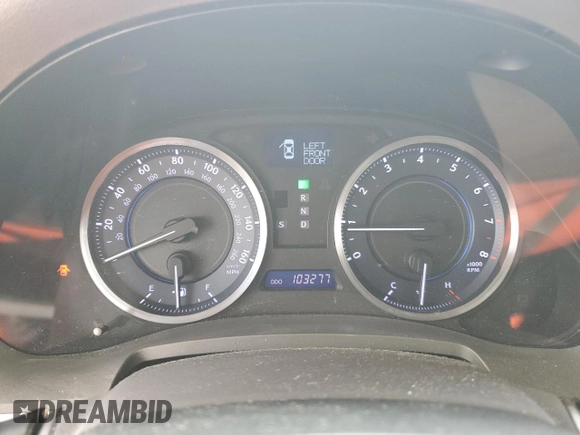 2013 Lexus IS 250 with VIN JTHBF5C26D5189164, listed as a Copart auction lot 61535915 with 103,277 mi miles and Salvage title. Bid and sale history available at DreamBid. Image 9.