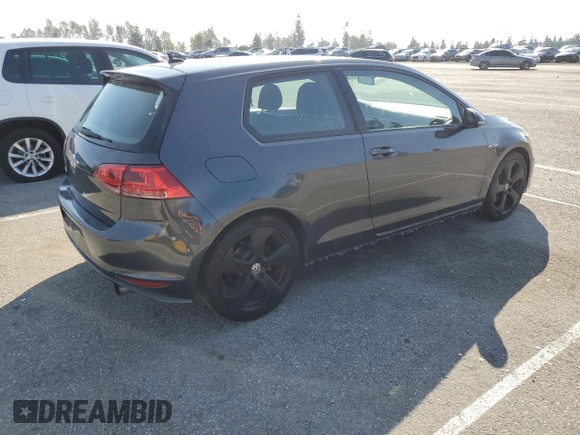 2015 Volkswagen GTI S с VIN 3VWTT7AU2FM072500, выставлен на аукционе Copart как лот 45413725 с пробегом 83 606 миль миль и Чистый • Clean title. История ставок и продаж доступна на DreamBid. Изображение 3.