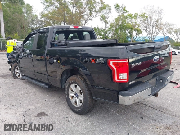 2017 Ford F-150 XL with VIN 1FTEX1E87HKD63188, listed as a IAAI auction lot 41674011 with 86,939 mi miles and . Bid and sale history available at carsss.com. Image 3.