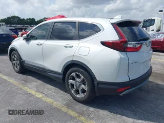 2019 Honda CR-V EX with VIN 5J6RW1H51KA007719, listed as a IAAI auction lot 41985574 with 58,696 mi miles. Bid and sale history available at carsss.com. Image 3.