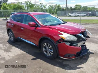 2016 Nissan Murano SL z VIN 5N1AZ2MH8GN137119, wystawiony jako IAAI lot #42340283 z przebiegiem 128 012 mil mil oraz . Historia ofert i sprzedaży dostępna na DreamBid. Obrazek 1.