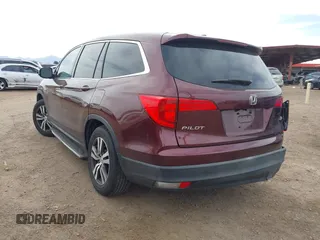 2016 Honda Pilot EX-L with VIN 5FNYF5H57GB028307, listed as a IAAI auction lot 41925711 with 125,118 mi miles and . Bid and sale history available at DreamBid. Image 3.