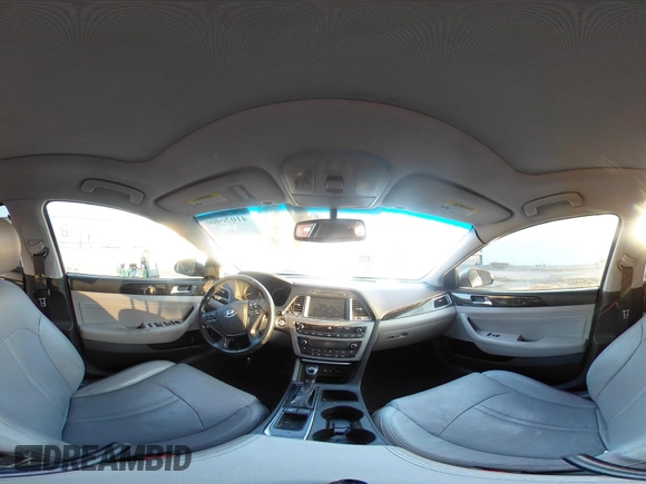 2015 Hyundai Sonata 2.4L Sport with VIN 5NPE34AF4FH019959, listed as a IAAI auction lot 41020000 with 129,535 mi miles. Bid and sale history available at carsss.com. Image 18.