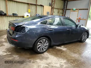 2019 Honda Insight Touring with VIN 19XZE4F75KE400408, listed as a Copart auction lot 62704744 with 155,524 mi miles and Salvage Title. Bid and sale history available at carsss.com. Image 3.