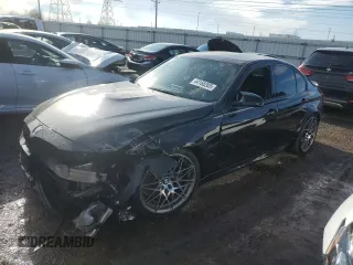 2017 BMW M3 with VIN WBS8M9C55H5G42372, listed as a Copart auction lot 44168285 with 72,949 mi miles and Salvage Title. Bid and sale history available at carsss.com. Image 1.