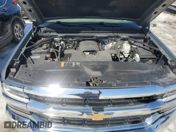 2017 Chevrolet Silverado 1500 LT with VIN 1GCVKREC7HZ193021, listed as a Copart auction lot 48047275 with 107,429 mi miles and Salvage Title. Bid and sale history available at DreamBid. Image 11.