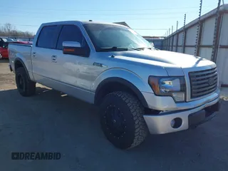 2011 Ford F-150 XL with VIN 1FTFW1EF8BFC15976, listed as a IAAI auction lot 40969329 with 188,390 mi miles. Bid and sale history available at carsss.com. Image 1.