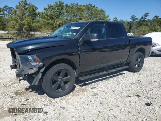 2018 Ram 1500 Big Horn with VIN 1C6RR7LG6JS140405, listed as a Copart auction lot 49664305 with 92,692 mi miles and Salvage Title. Bid and sale history available at carsss.com. Image 1.